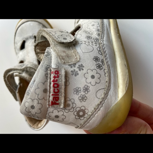Falcotto BEST FIRST GIRL TODDLER SHOES! US size 7 - European 23 - Picture 6 of 11